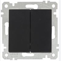 RİTA MEK TUŞ KOMÜTATÖR (VİDALI) SİYAH 1